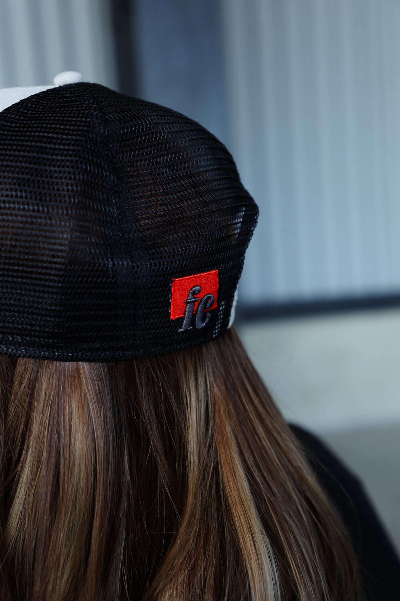 Beige Forever Classic baseball cap with flat out or go home text and adjustable back closure