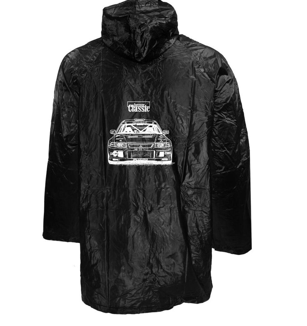 Forever Classic rain jacket with snap buttons, one size, motorsport lifestyle style