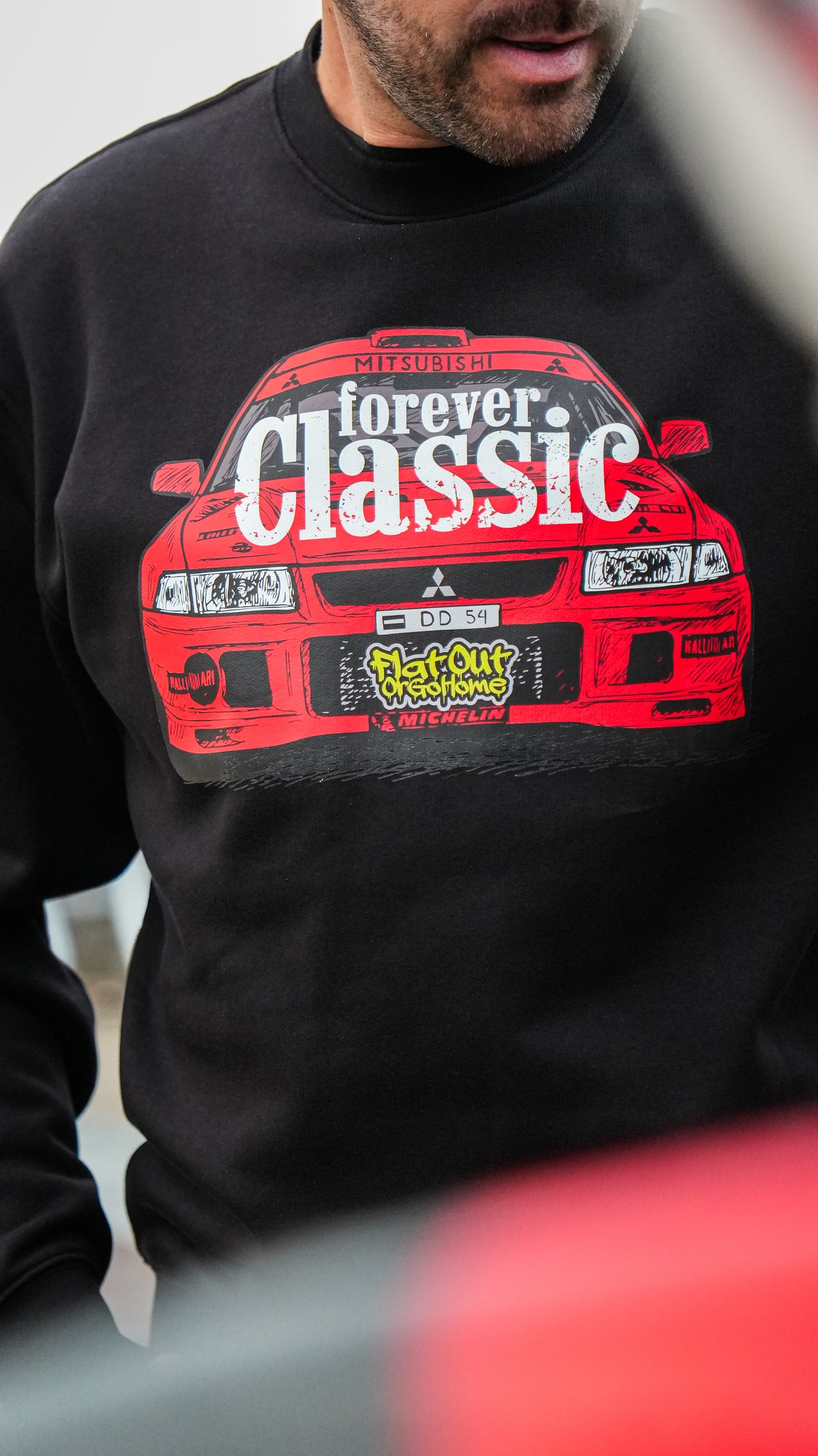 RED EVO SWEATSHIRT