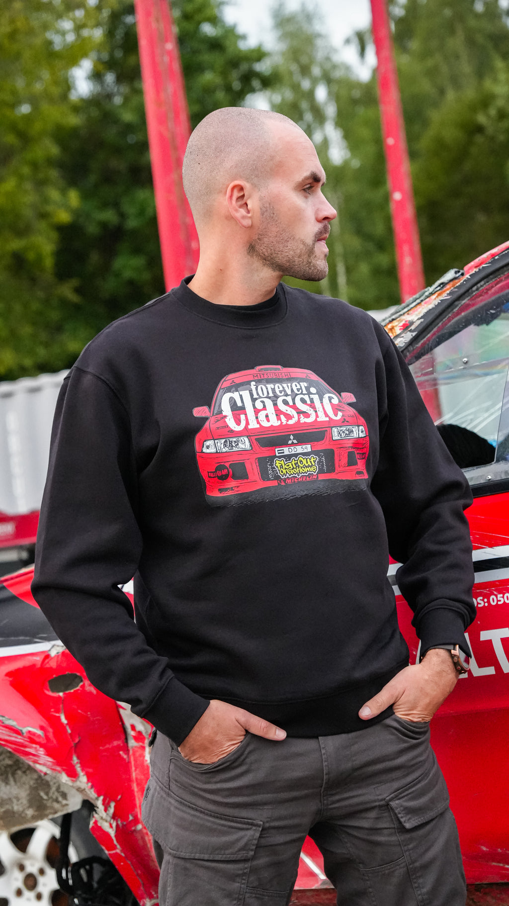 RED EVO SWEATSHIRT