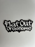 Forever Classic moto and rally style sticker design