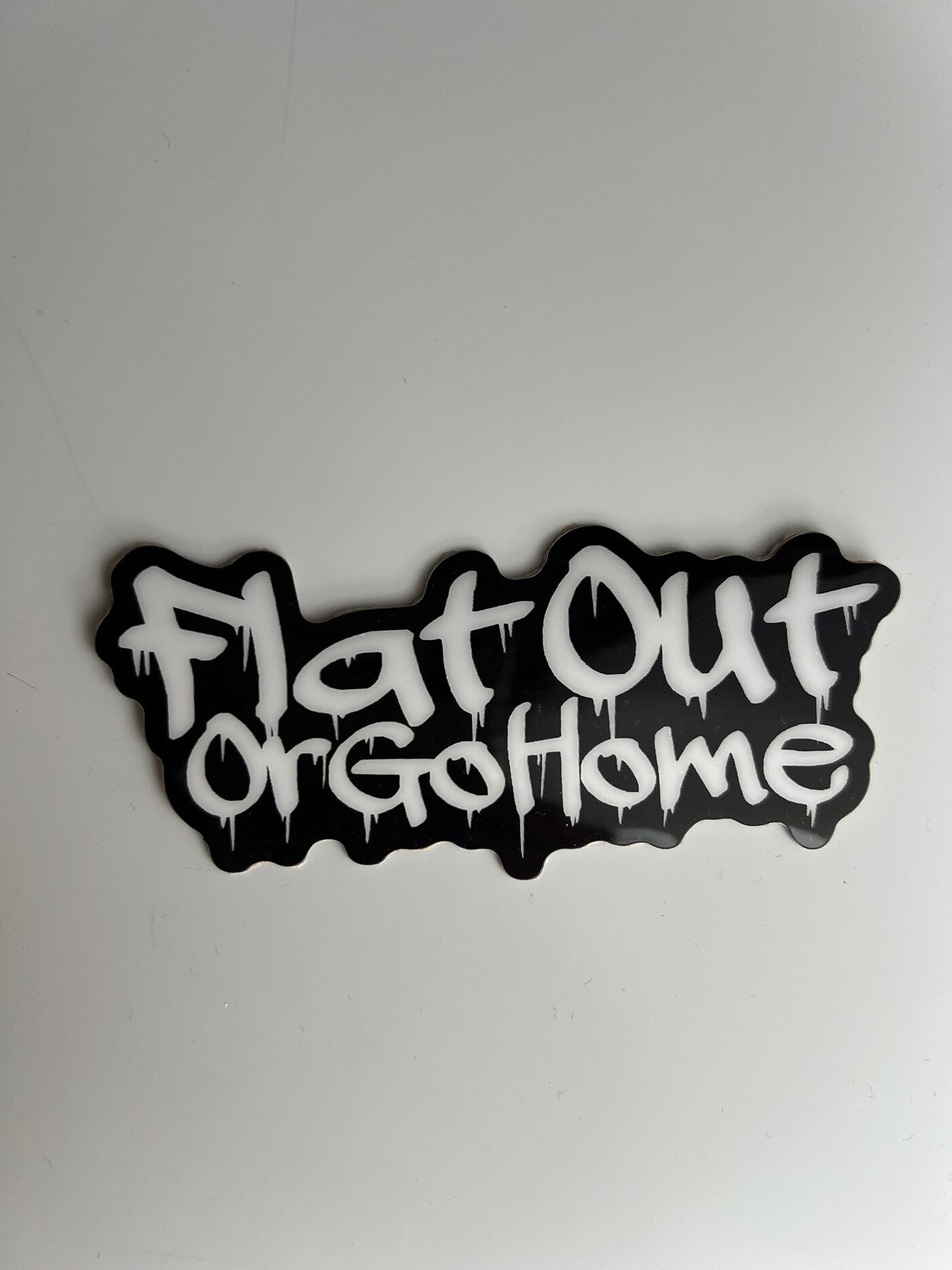 Forever Classic moto and rally style sticker design
