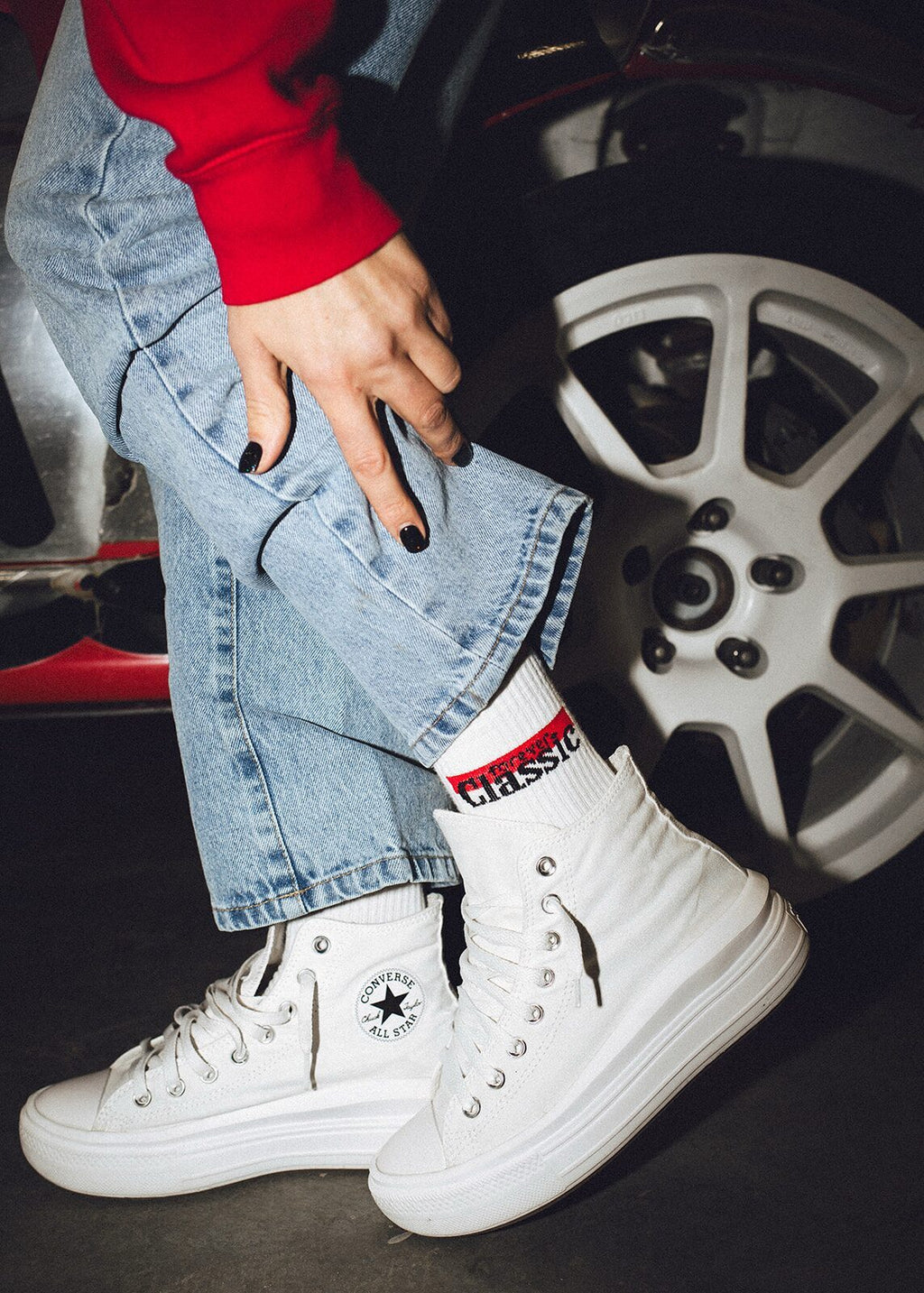 Forever Classic socks with built-in logo, elastic and comfortable material for everyday and sport wear