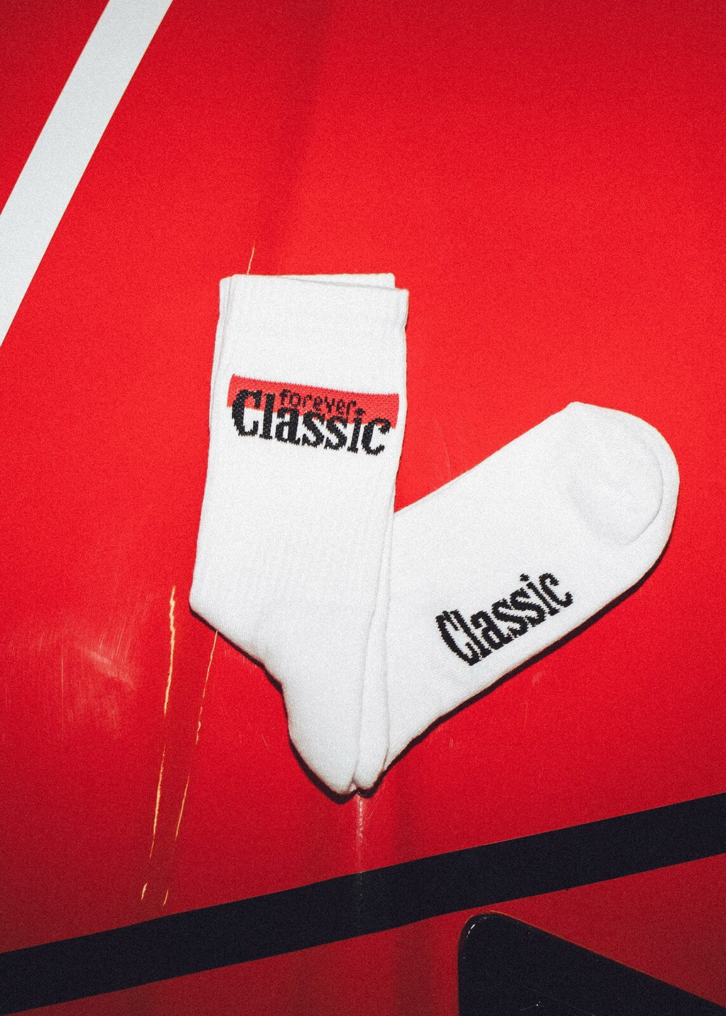 Forever Classic socks with built-in logo, elastic and comfortable material for everyday and sport wear