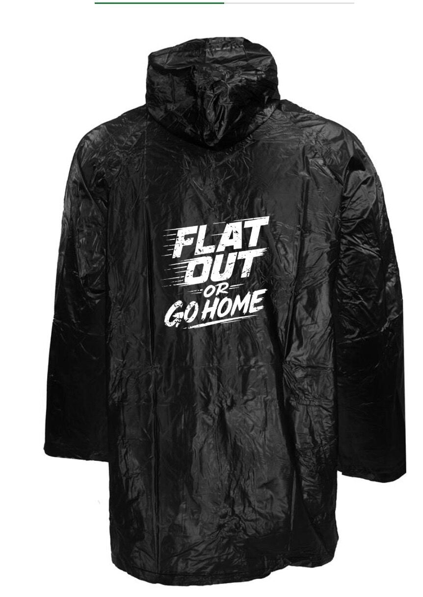 Forever Classic rain jacket with snap buttons, one size, motorsport lifestyle style