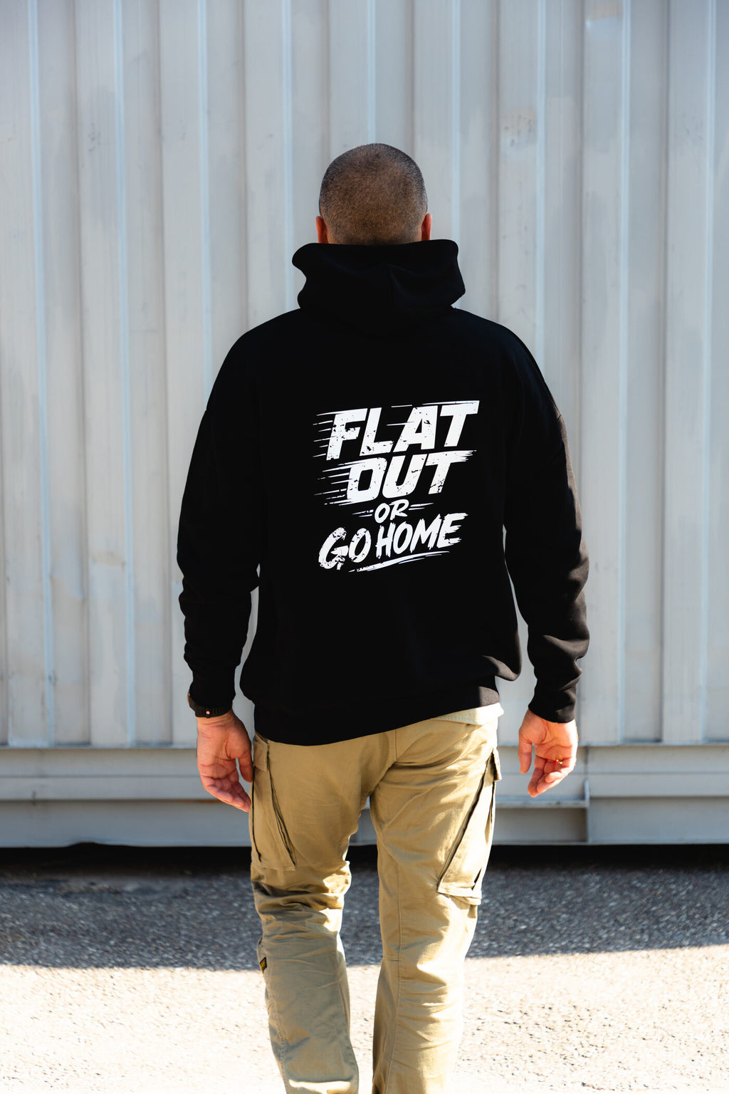 Black Forever Classic hoodie with hood, pockets and exclusive design in soft cotton